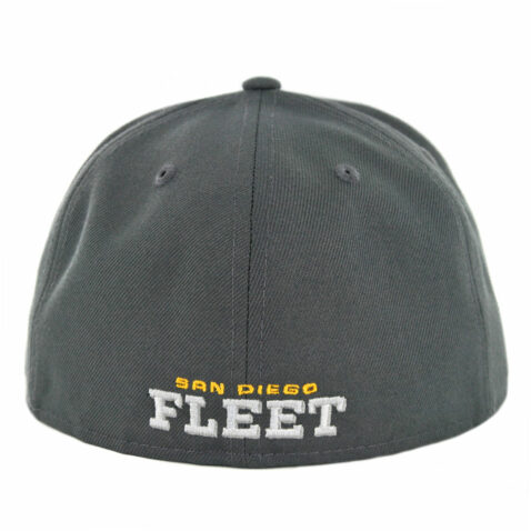 New Era 59Fifty San Diego Fleet Fitted Hat Graphite - Image 2