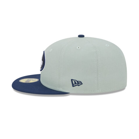 New Era 59Fifty San Francisco 49ers Color Pack Fitted Hat Light Mint Green Dark Navy - Image 4