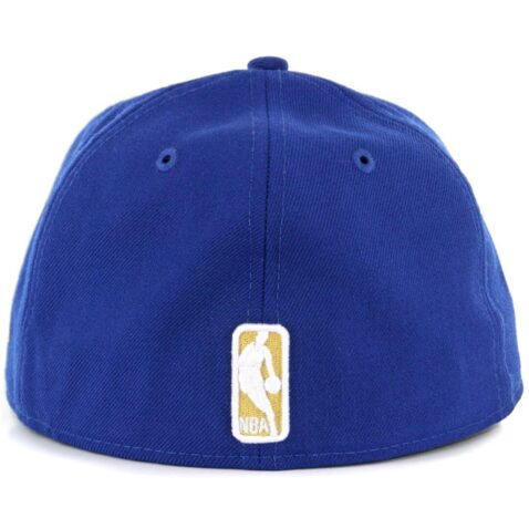New Era 59Fifty Golden State Warriors Classic Wool Fitted Hat Royal Blue