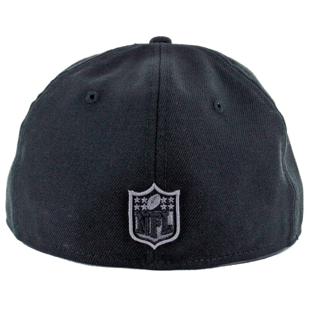 New Era 59Fifty San Diego Chargers Black Graphite Fitted Hat New Era 59Fifty San Diego Chargers Black Graphite Fitted Hat - Image 2