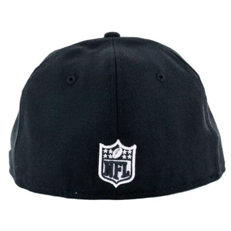 New Era 59Fifty San Diego Chargers Black White Fitted Hat - Image 2