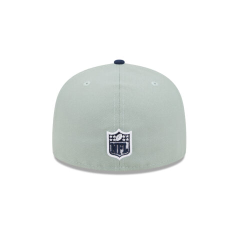New Era 59Fifty San Francisco 49ers Color Pack Fitted Hat Light Mint Green Dark Navy - Image 5
