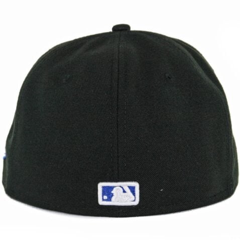 New Era 59Fifty Seattle Mariners Compass Fitted Hat Black Blue - Image 2