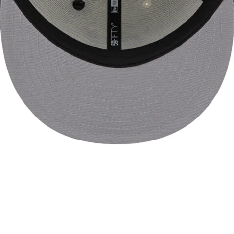 New Era 59Fifty Milwaukee Brewers Cooperstown Outerspace Moon Fitted Hat Sandy Linen Storm Grey Gray - Image 5