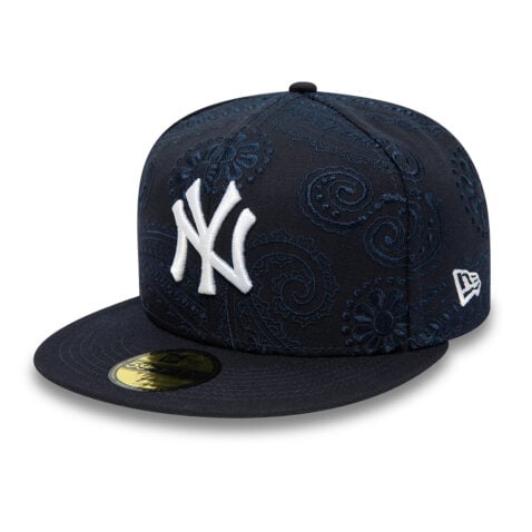 New Era 59Fifty New York Yankees Swirl Fitted Hat Dark Navy