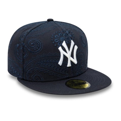 New Era 59Fifty New York Yankees Swirl Fitted Hat Dark Navy - Image 2