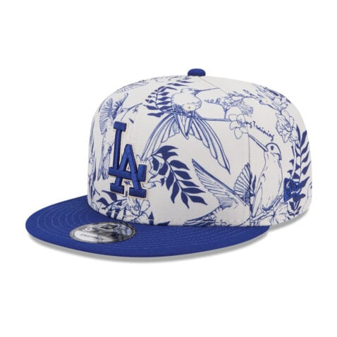 New Era 9Fifty Los Angeles Dodgers Springbird Spring Training Snapback Hat 2023 Official Team Colors