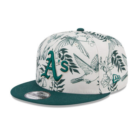 New Era 9Fifty Oakland Athletics Springbird Spring Training Snapback Hat 2023 Official Team Colors
