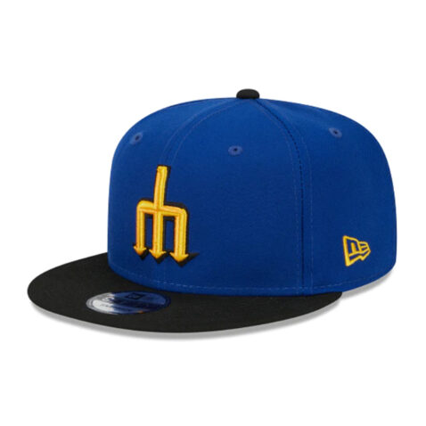 New Era 9Fifty Seattle Mariners City Connect Snapback Hat Royal Blue