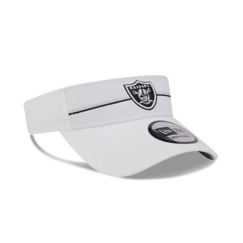 New Era Las Vegas Raiders Training Camp 2023 Visor White