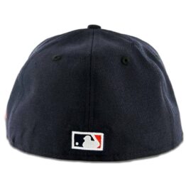 New Era 59Fifty San Diego Padres Fitted Dark Navy, Scarlet Red, White Hat