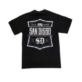 Dyse One San Diego Barbwire Short Sleeve T-Shirt Black
