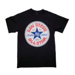 Dyse One San Diego Chucks Short Sleeve T-Shirt Black