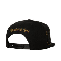 Mitchell & Ness Las Vegas Knights TC Bottoms Adjustable Snapback Hat Black