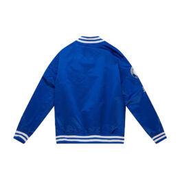 Mitchell & Ness Los Angeles Dodgers City Collection Lightweight Satin Jacket Royal Blue