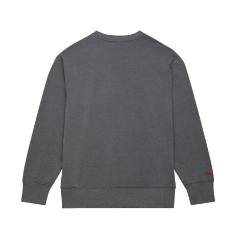 Mitchell & Ness San Diego Padres 1998 Snow Washed Fleece Crewneck Sweatshirt Heather Gray - Image 2
