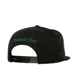 Mitchell & Ness Seattle Supersonics TC Bottoms Adjustable Snapback Hat Black