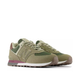 New Balance 574 Shoe Green Beige