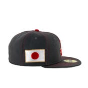 New-Era-59Fifty-World-Baseball-Classic-2023-Japan-On-Field-Fitted-Hat-Graphite-Red-Right.jpg