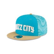 New-Era-9Fifty-Charlotte-Hornets-City-Edition-Adjustable-Snapback-Hat-Blue-Tan-Left-fRONT.jpg