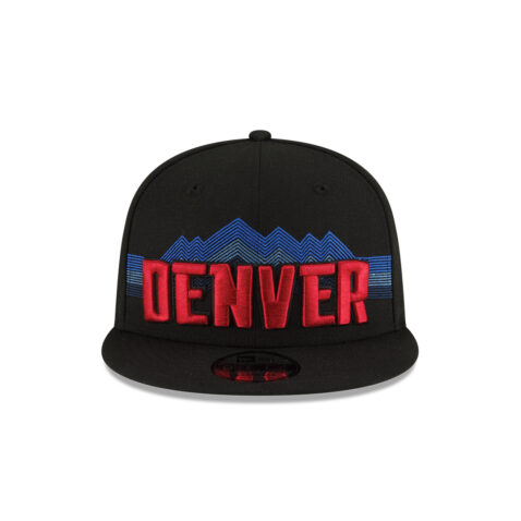 New Era 9Fifty Denver Nuggets City Edition Adjustable Snapback Hat Black