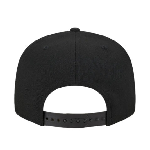 New Era 9Fifty Los Angeles Dodgers Peace Adjustable Snapback Hat Black Dark Royal Blue