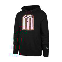 [New Era]★韓国人気★MLB HISTORY SCRIPT HOODIE New Era New York Yankees Lockstitch Script Hoodie Black