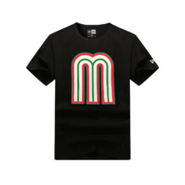 New Era Mexico World Baseball Classic Short Sleeve T-Shirt Black