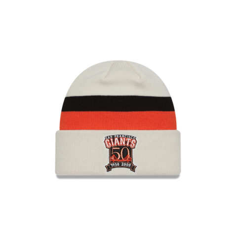 New Era San Francisco Giants Retro Cuff Knit Beanie - Image 2