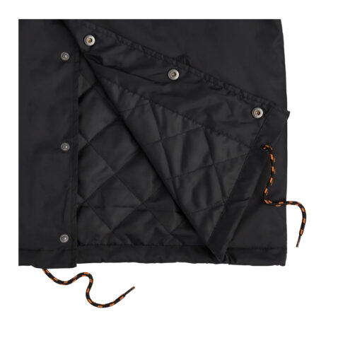 Santa Cruz x Thrasher Flame Dot Coach Jacket Black