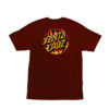 Thrasher Santa Cruz Tシャツ バーガンディ Santa Cruz X Thrasher Flame Dot Tee – Mainland Skate & Surf