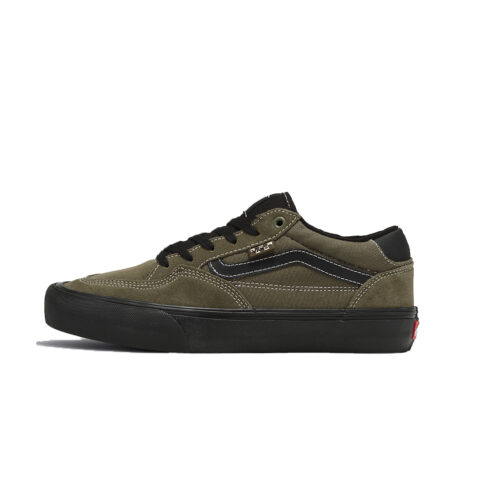 Vans Skate Rowan Shoe Olive Black