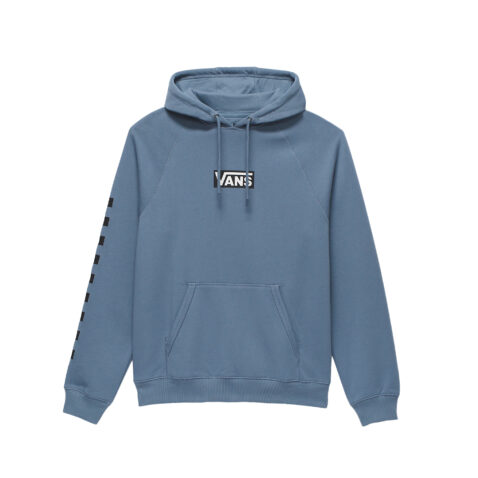 Vans Versa Standard Pullover Hoodie Blue Mirage Checkerboard