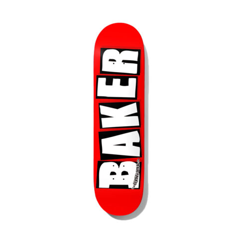 Baker Brand Logo Deck 7.56 Red White