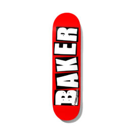 Baker Brand Logo Deck 8.125 Red White
