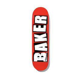 Baker Brand Logo Deck 8.25 Red White