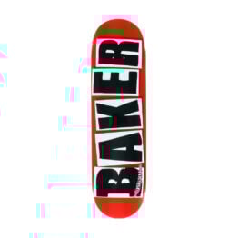 Baker Brand Logo Deck 8.38 Black Red