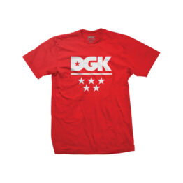 DGK All Star Short Sleeve T-Shirt Red