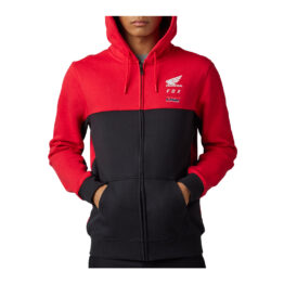 FOX  Honda Zip Fleece Jacket Flame Red