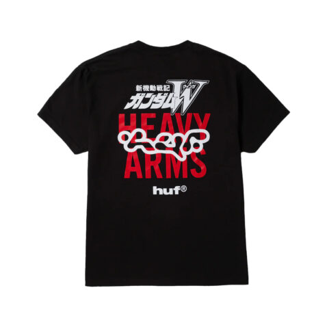 HUF x Gundam Heavy Arms Short Sleeve T-Shirt Black