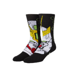 HUF x Gundam Wing Crew Socks Black