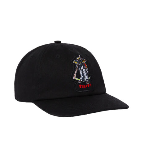 HUF x Gundam Wing Deathscythe Adjustable Snapback Hat Black