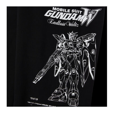 HUF x Gundam Wing Fleece Pant Black