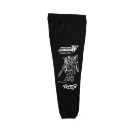 HUF x Gundam Wing Fleece Pant Black