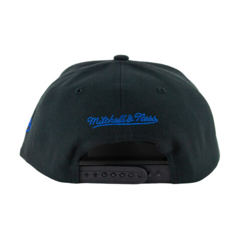 Mitchell & Ness Los Angeles Dodgers Evergreen Script Adjustable Snapback Black