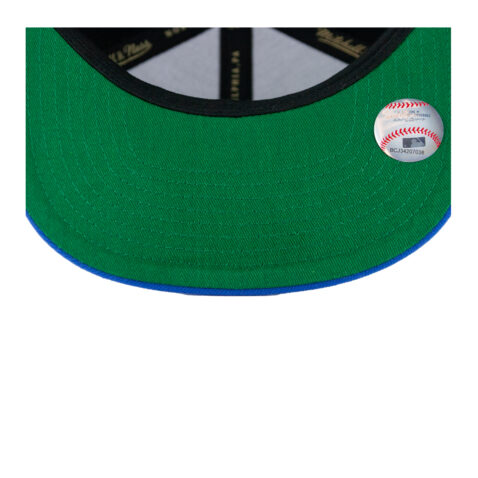 Mitchell & Ness Los Angeles Dodgers Evergreen Script Adjustable Snapback Black - Image 4