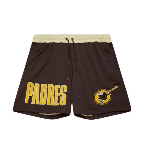 Mitchell & Ness San Diego Padres Team OG 2.0 Shorts Brown