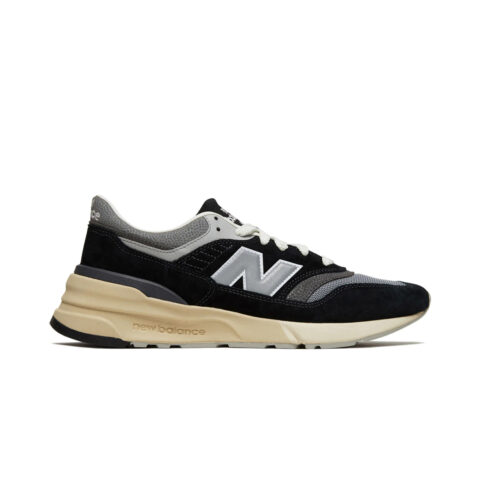 New Balance 997R Shoe Black Grey - Image 2