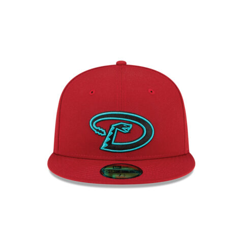 New Era 59Fifty Arizona Diamondbacks Alternate 2 Authentic Collection On Field Fitted Hat Red - Image 3