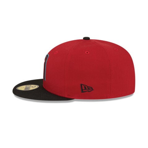 New Era 59Fifty Arizona Diamondbacks Home Authentic Collection On Field Fitted Hat Red Black